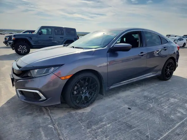 19XFC2F61KE030997 — 2019 Honda Civic, Передняя часть (Front End), фото до ремонта