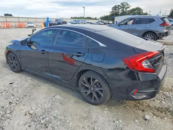 19XFC2F85KE002671 — 2019 Honda Civic, фото 2 с аукциона Copart, Передняя часть
