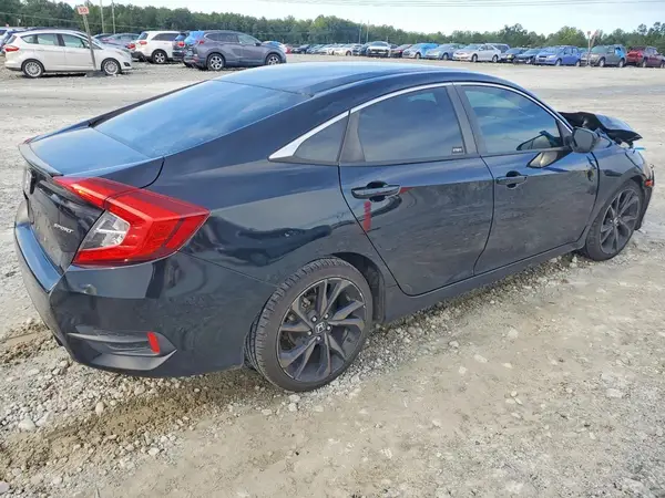 19XFC2F85KE002671 — 2019 Honda Civic, фото 3 с аукциона Copart, Передняя часть