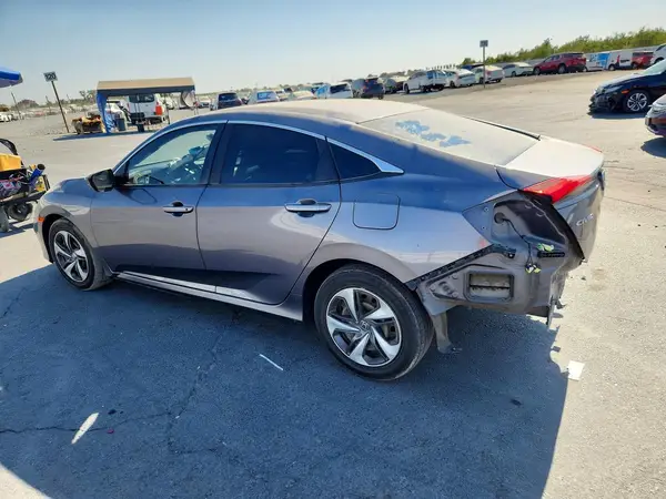 19XFC2F6XKE213735 — 2019 Honda Civic, фото 2 с аукциона Copart, Задняя часть