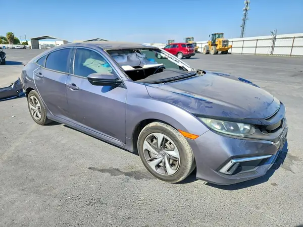 19XFC2F6XKE213735 — 2019 Honda Civic, фото 4 с аукциона Copart, Задняя часть