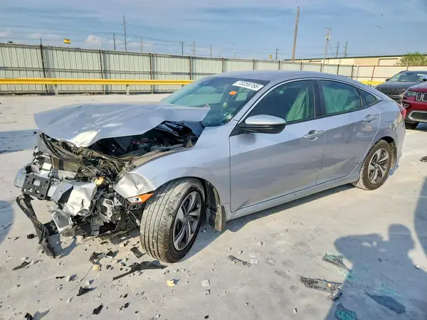 19XFC2F67KE008485 — 2019 Honda Civic, Передняя часть (Front End), фото до ремонта