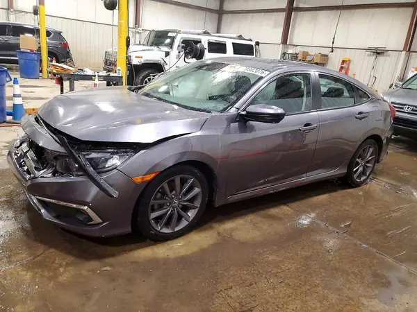 19XFC1F31KE204292 — 2019 Honda Civic, Передняя часть (Front End), фото до ремонта
