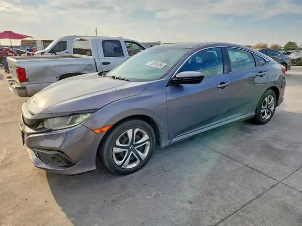 2HGFC2F86KH510556 — 2019 Honda Civic, Передняя часть (Front End), фото до ремонта