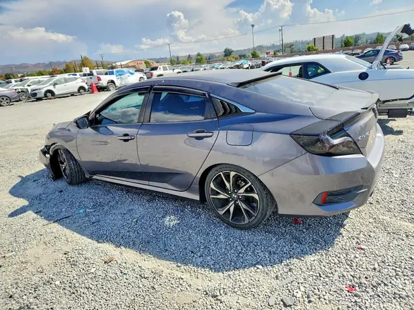 2HGFC2F83KH581231 — 2019 Honda Civic, фото 2 с аукциона Copart, Передняя часть