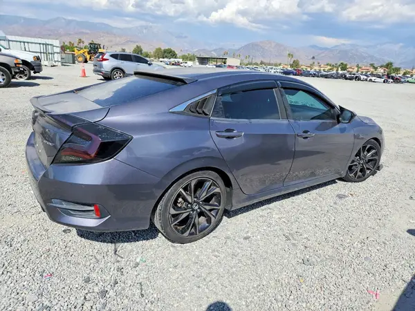 2HGFC2F83KH581231 — 2019 Honda Civic, фото 3 с аукциона Copart, Передняя часть