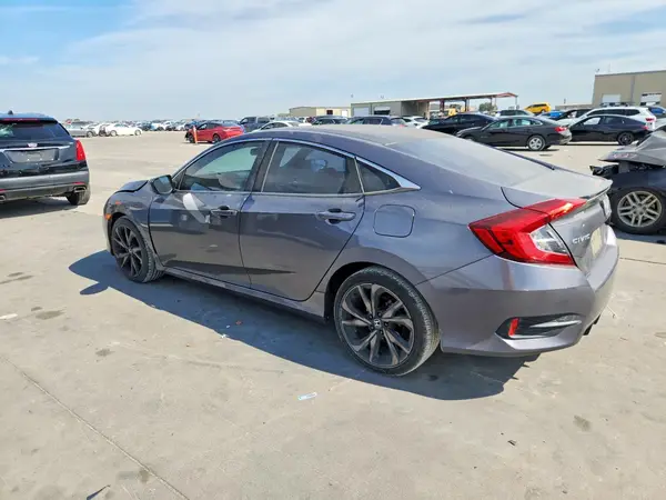 2HGFC2F84KH506103 — 2019 Honda Civic, фото 2 с аукциона Copart 08.10.2026, Передняя часть