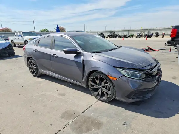 2HGFC2F84KH506103 — 2019 Honda Civic, фото 4 с аукциона Copart 08.10.2026, Передняя часть