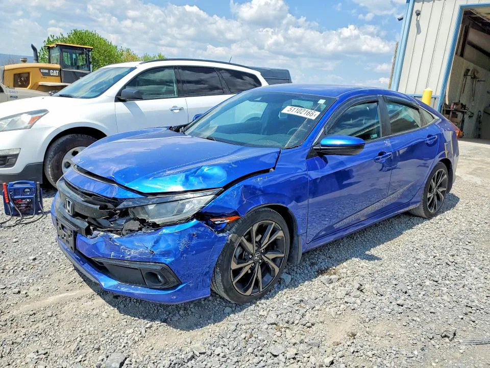 2020 HONDA CIVIC VIN 2HGFC2F83LH522665 фото 1