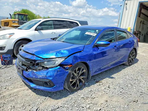 2HGFC2F83LH522665 — 2020 Honda Civic, Передняя часть (Front End), фото до ремонта