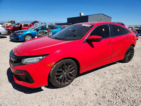 2HGFC1E58LH707277 — 2020 Honda Civic, Задняя часть (Rear End), фото до ремонта