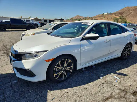 2HGFC2F89LH601225 — 2020 Honda Civic, Передняя часть (Front End), фото до ремонта