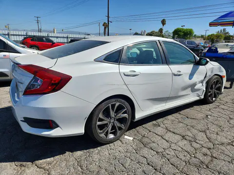 2020 Honda Civic VIN 2HGFC2F89LH601225 фото 3