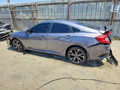 2020 Honda Civic VIN 2HGFC2F86LH529450 фото 2
