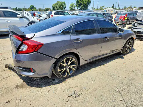 2020 Honda Civic VIN 2HGFC2F86LH529450 фото 3