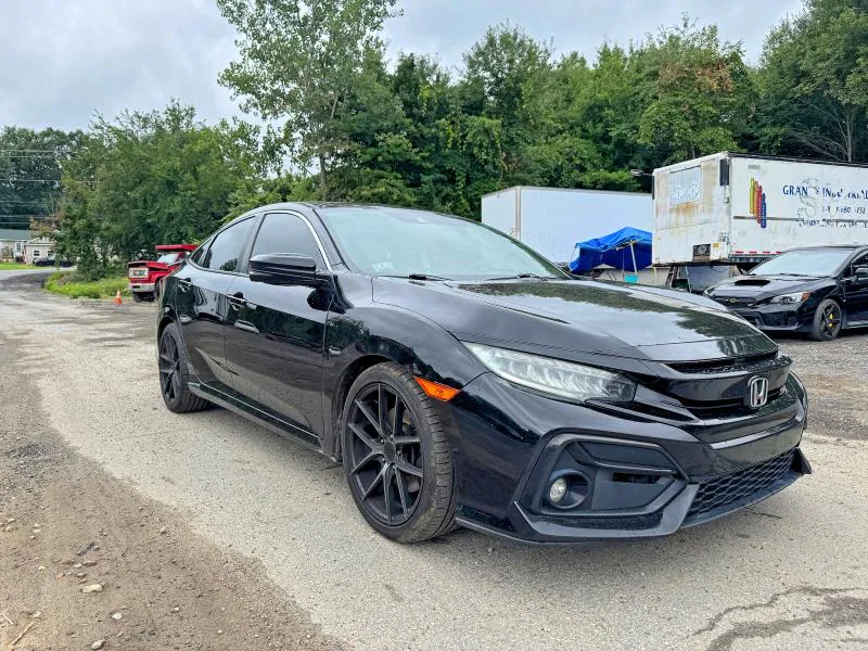 2020 HONDA CIVIC VIN 2HGFC1E55LH700576 фото 1