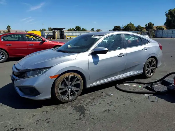 2HGFC2F84LH531259 Honda Civic 2020 — повреждение Задняя часть, фото до ремонта