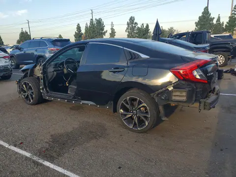 2020 Honda Civic VIN 19XFC2F83LE206399 фото 2