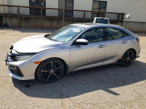 SHHFK7H91LU420242 — 2020 Honda Civic, Передняя часть (Front End), фото до ремонта