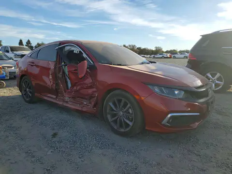 2020 Honda Civic VIN 19XFC1F3XLE200680 фото 4