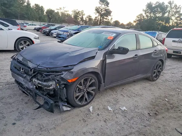 2HGFC2F89LH511699 — 2020 Honda Civic, Передняя часть (Front End), фото до ремонта