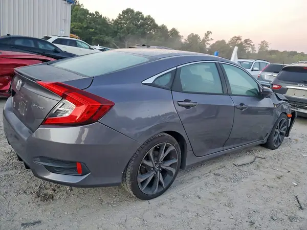 2HGFC2F89LH511699 — 2020 Honda Civic, фото 3 с аукциона Copart, Передняя часть
