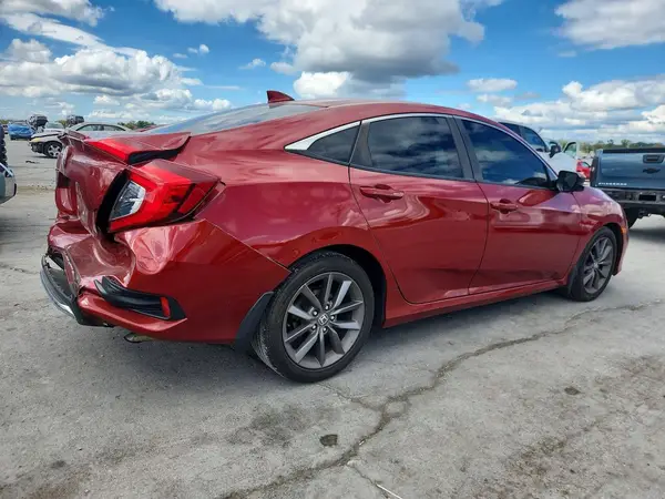 19XFC1F30LE014663 — 2020 Honda Civic, фото 3 с аукциона Copart, Задняя часть