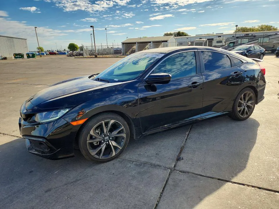 2020 Honda Civic VIN 2HGFC2F80LH528052 фото 1