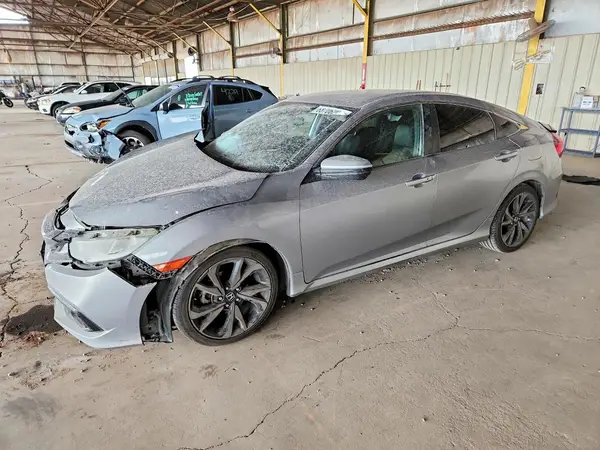 2HGFC2F8XLH519567 — 2020 Honda Civic, Передняя часть (Front End), фото до ремонта