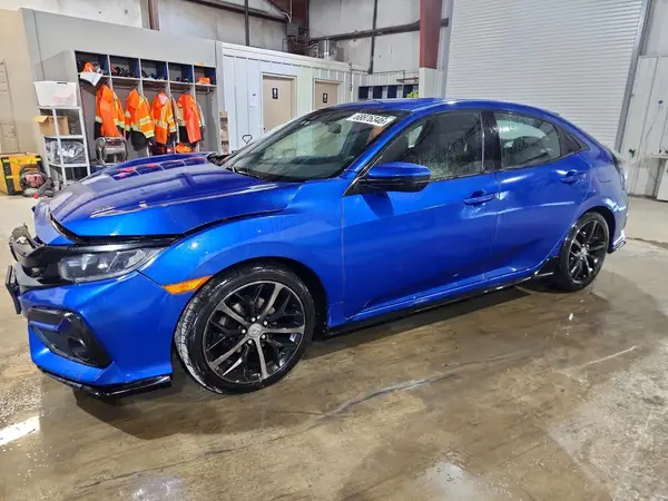 SHHFK7H48LU410327 — 2020 Honda Civic, Передняя часть (Front End), фото до ремонта