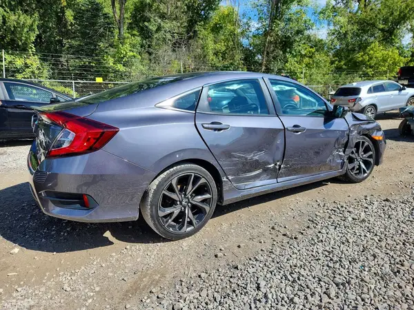 2HGFC2F84LH534193 — 2020 Honda Civic, фото 3 с аукциона Copart, Боковая часть