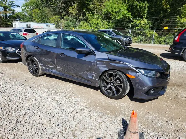2HGFC2F84LH534193 — 2020 Honda Civic, фото 4 с аукциона Copart, Боковая часть