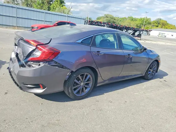 19XFC1F7XLE207406 — 2020 Honda Civic, фото 3 с аукциона Copart, Передняя часть
