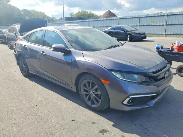 19XFC1F7XLE207406 — 2020 Honda Civic, фото 4 с аукциона Copart, Передняя часть