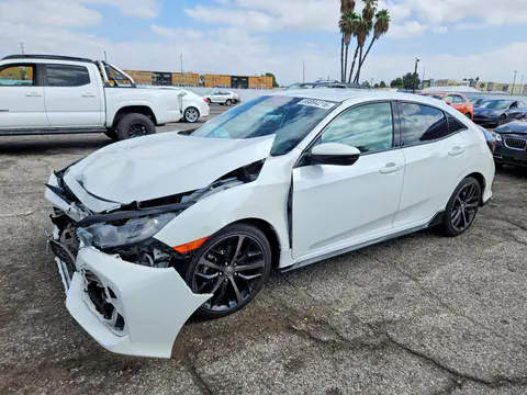 SHHFK7H42LU402255 — 2020 Honda Civic, Передняя часть (Front End), фото до ремонта