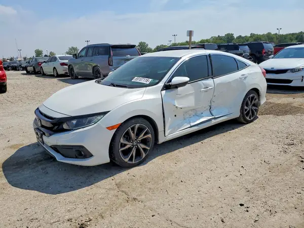 2HGFC2F83LH506109 — 2020 Honda Civic, Боковая часть (Side), фото до ремонта