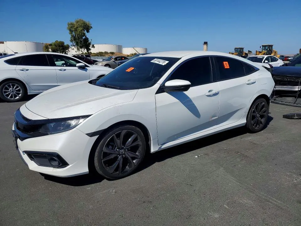 2020 Honda Civic VIN 19XFC2F81LE202299 фото 1