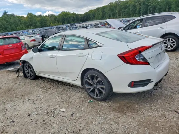 2HGFC2F89LH537669 — 2020 Honda Civic, фото 2 с аукциона Copart, Передняя часть