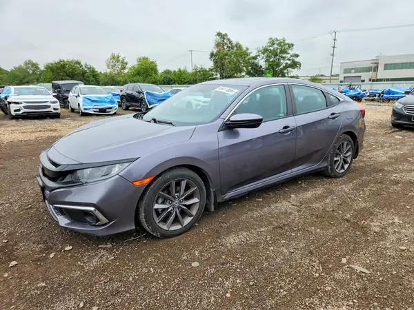19XFC1F36LE005286 — 2020 Honda Civic, Передняя часть (Front End), фото до ремонта