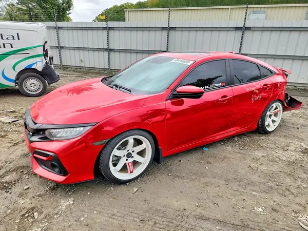 2HGFC1E55LH704966 — 2020 Honda Civic, Задняя часть (Rear End), фото до ремонта