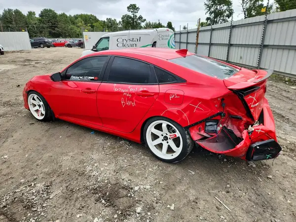 2HGFC1E55LH704966 — 2020 Honda Civic, фото 2 с аукциона Copart, Задняя часть