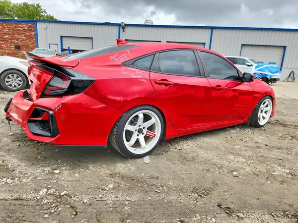 2HGFC1E55LH704966 — 2020 Honda Civic, фото 3 с аукциона Copart, Задняя часть
