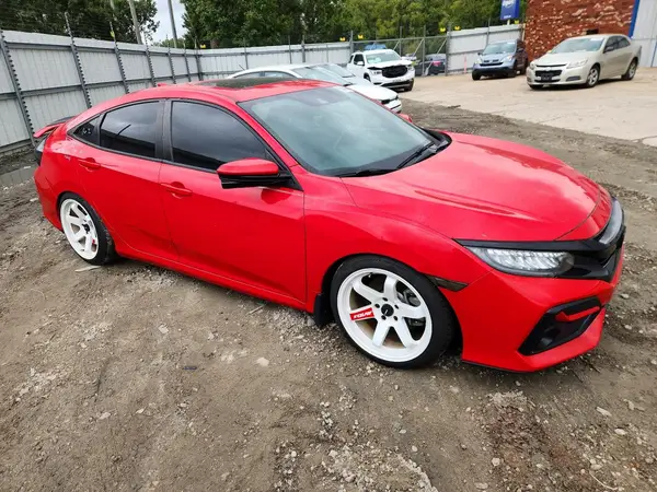 2HGFC1E55LH704966 — 2020 Honda Civic, фото 4 с аукциона Copart, Задняя часть