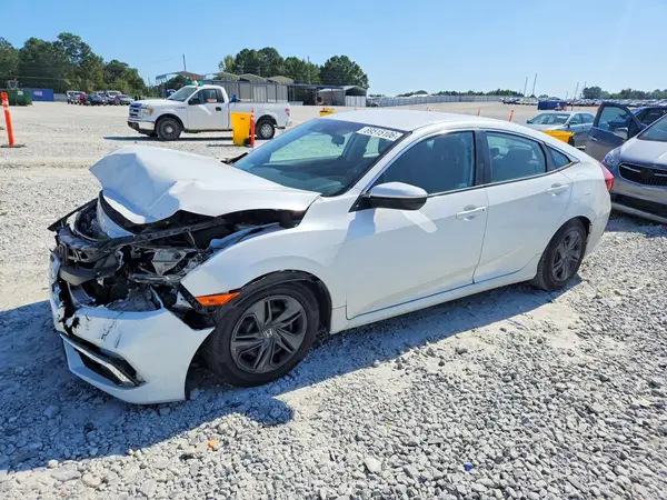 2HGFC2F66LH503770 — 2020 Honda Civic, Передняя часть (Front End), фото до ремонта