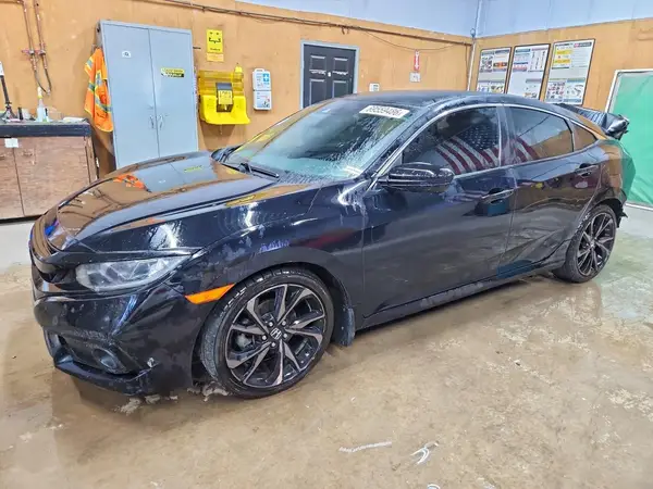 19XFC2F8XLE005910 — 2020 Honda Civic, Задняя часть (Rear End), фото до ремонта