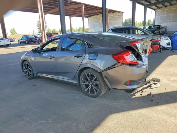 19XFC2F84LE201387 — 2020 Honda Civic, фото 2 с аукциона Copart, Задняя часть
