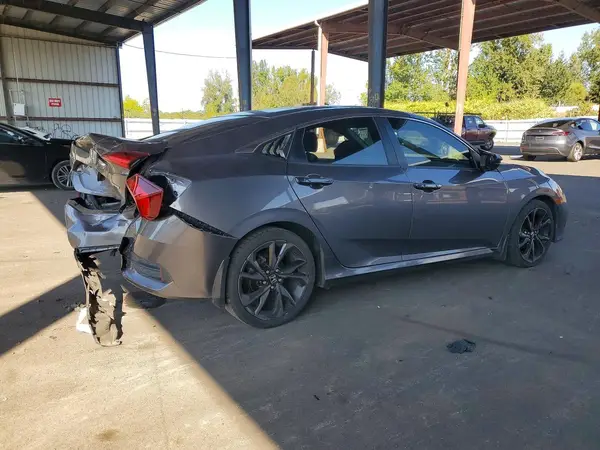 19XFC2F84LE201387 — 2020 Honda Civic, фото 3 с аукциона Copart, Задняя часть