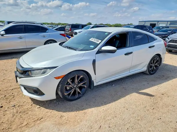 19XFC2E88LE029186 — 2020 Honda Civic, Град (Hail), фото до ремонта