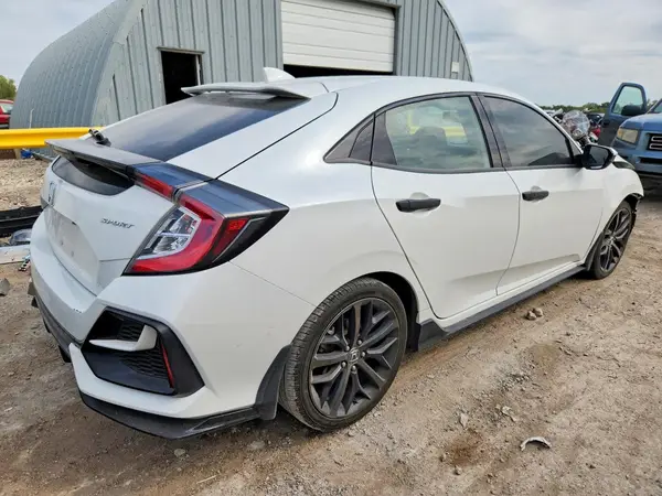 SHHFK7H40LU204189 — 2020 Honda Civic, фото 3 с аукциона Copart, Передняя часть
