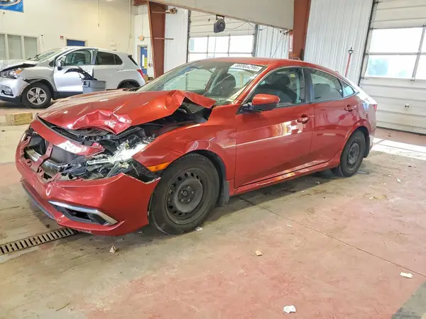 2HGFC2F67LH571317 — 2020 Honda Civic, Передняя часть (Front End), фото до ремонта